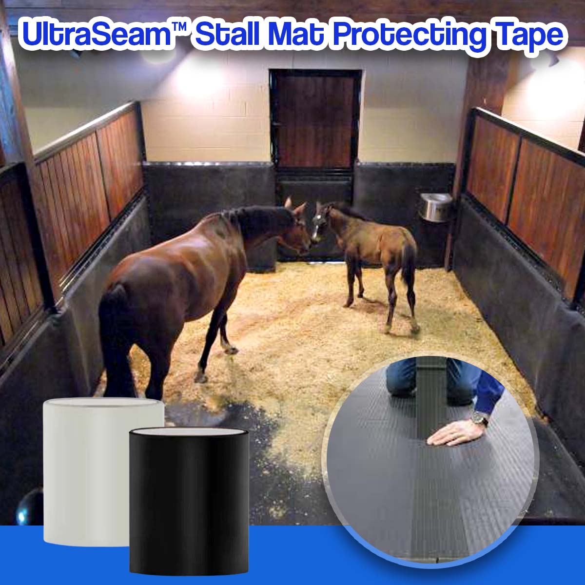 UltraSeam™ Stall Mat Protecting Tape - Savoury Eve