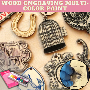 [PROMO 30% OFF] Wood Engraving Multi-Color Paint