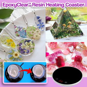 EpoxyClear™ Resin Heating Coaster